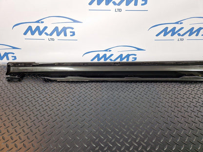 12-18 AUDI A6 C7 RIGHT DRIVER SIDE SKIRT 4G0853856K 4G0853860G BLACK LY9B