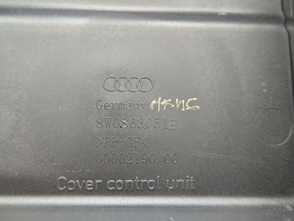 16-19 AUDI A4 B9 GENUINE OEM CENTER CONSOLE LOWER COVER TRIM 8W0863051