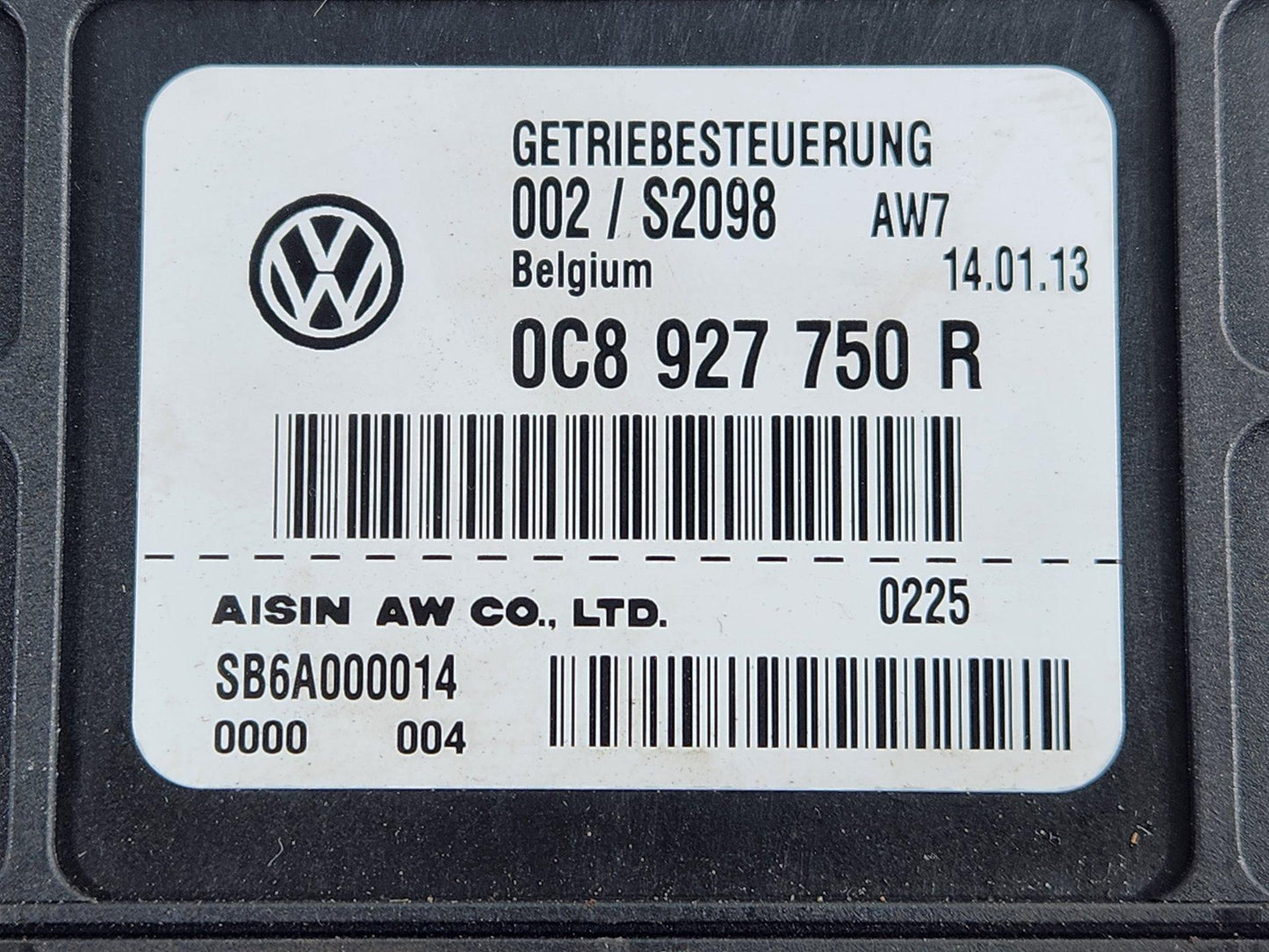 Audi Q7 Genuine Gearbox Control Module ECU 0C8927750R