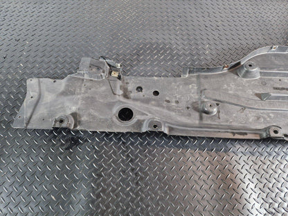 11-19 MERCEDES BENZ ML W166 LEFT SIDE UNDERBODY COVER A1666801801 DAMAGED