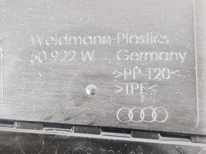 10-18 AUDI A7 4G S-LINE GENUINE FRONT LEFT RADIATOR AIR GUIDE 4G8121284AE