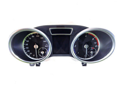 11-19 MERCEDES BENZ ML W166 GENUINE SPEEDOMETER INSTRUMENT CLUTSER A1669009014
