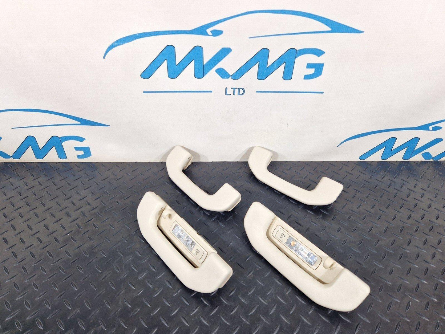 14-21 MERCEDES-BENZ C250 W205 FULL SET OF INTERIOR ROOF GRAB HANDLES A0998150039