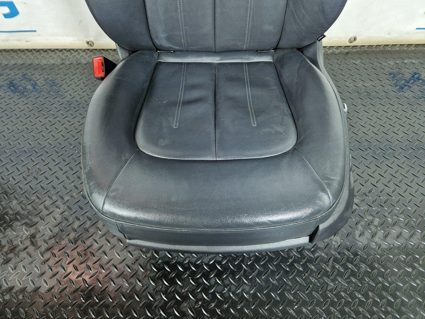 15-18 AUDI A7 4G FRONT LEFT N/S PASSENGER BLACK LEATHER ELECTRIC MEMORY SEAT