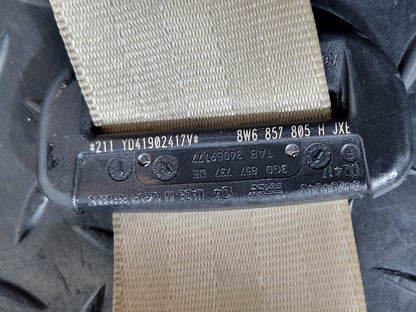 16-24 AUDI A5 F5 COUPE PASSENGER SIDE REAR LEFT SEAT BELT 8W6857805 3G0857737DE