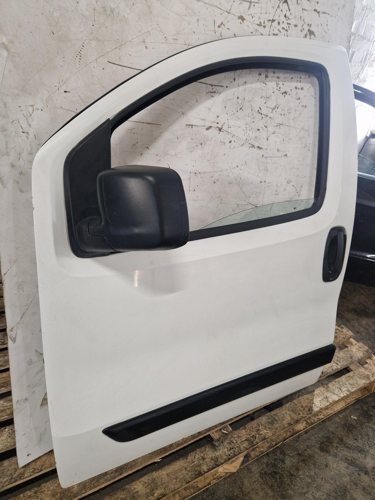 Peugeot Bipper Cargo Van Front Left N/S Passenger Complete Door in White EWP