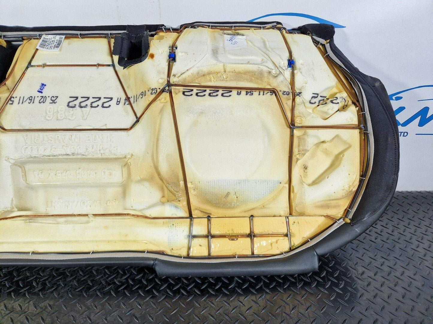 12-18 AUDI A6 C7 SALOON GENUINE BLACK LEATHER SEAT BENTCH 4G0885375K