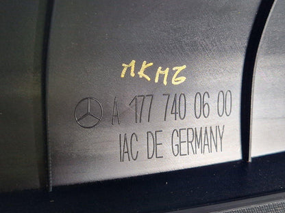 18-ON MERCEDES A CLASS W177 REAR UPPER TAILGATE BOOT LID TRIM PANEL A1777400600