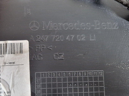 19-ON MERCEDES BENZ B CLASS W247 RONT LEFT N/S DOOR PANEL CARD A2477204702