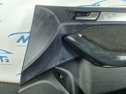 12-17 AUDI Q5 8R OEM FRONT RIGHT O/S DOOR CARD PANEL ALCANTARA TRIM 4G2867104B