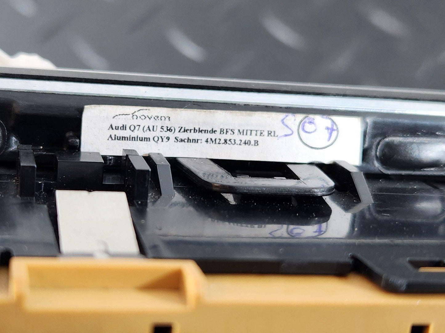 16-20 AUDI Q7 4M GENUINE HAZARD PARKING DRIVE MODE SWITCH 4M0925301A