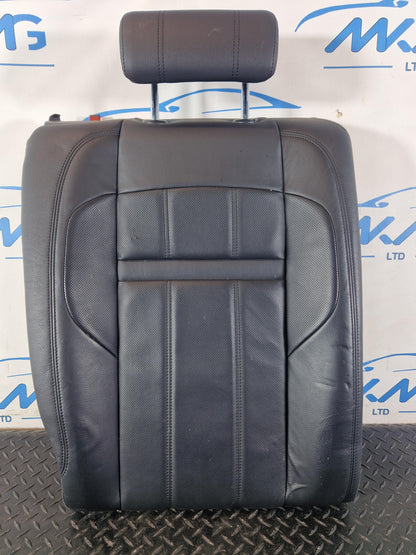 19-ON RANGE ROVER EVOQUE L551 REAR RIGHT O/S/R BLACK LEATHER SEAT BACKREST