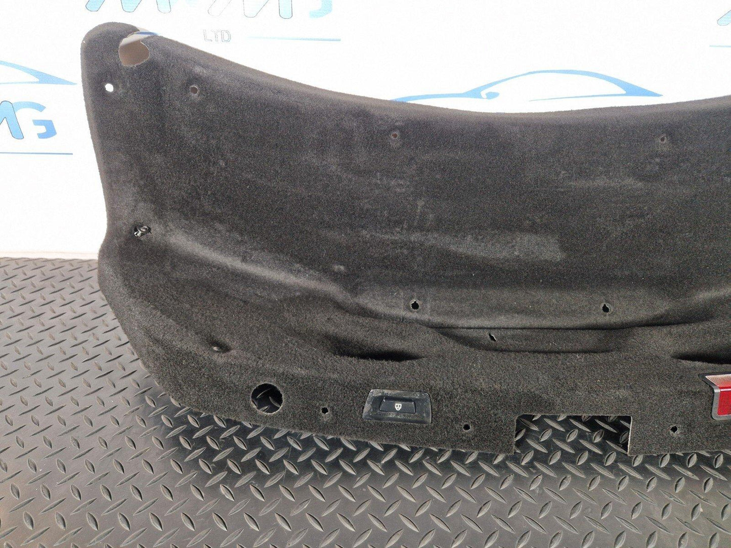11-18 BMW 6 SERIES F06 GENUINE REAR BOOTLID BOOT INNER CARPET 7288269