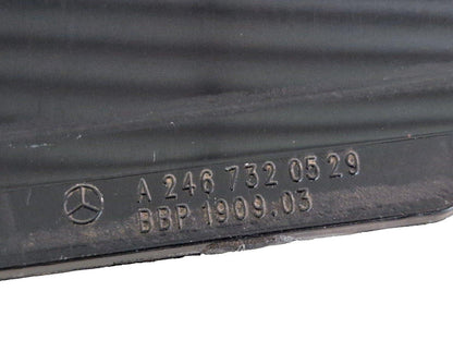 11-18 MERCEDES B CLASS W246 REAR DOOR GLASS TRIM COVER LEFT SIDE A2467320529
