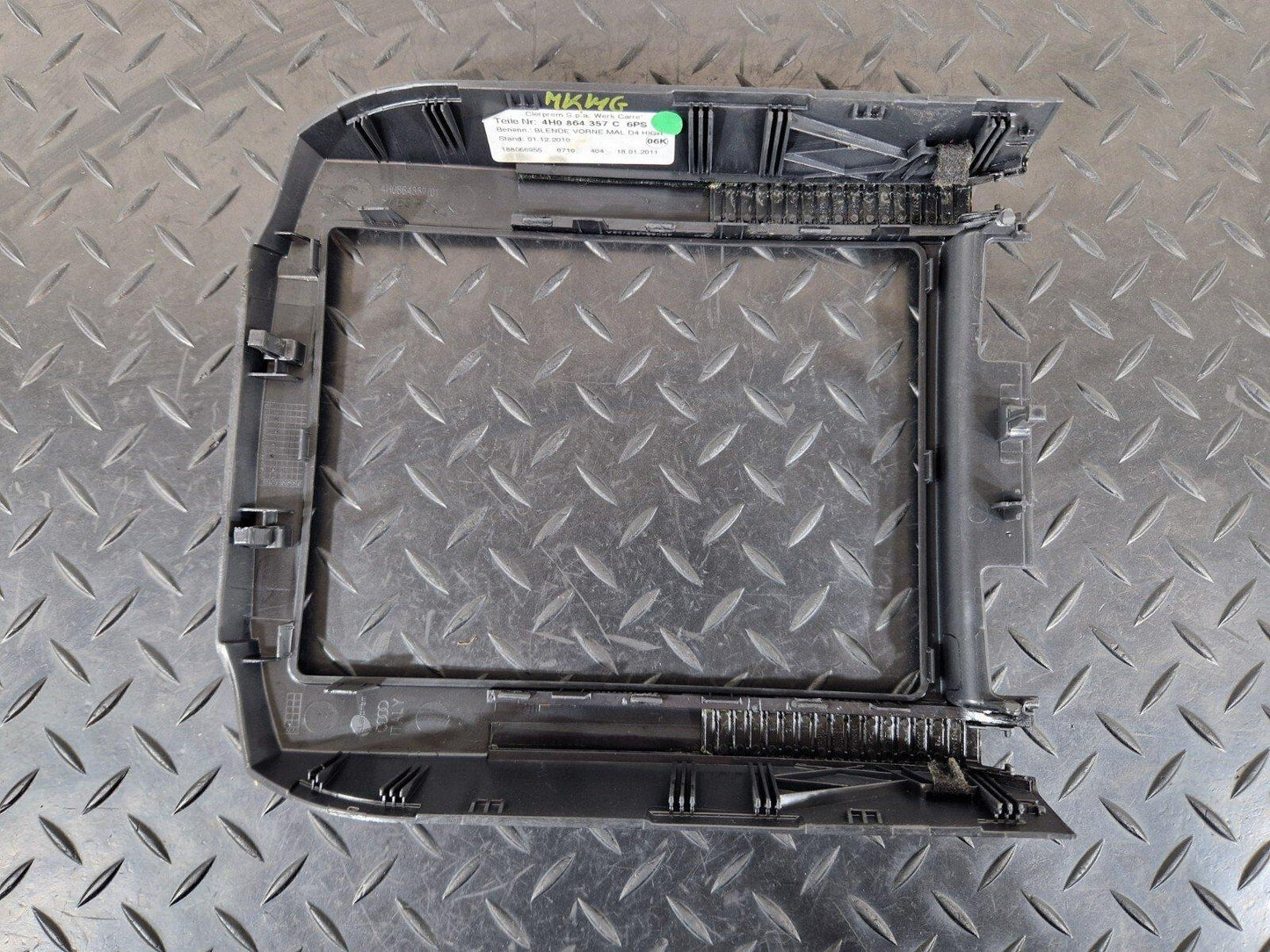 AUDI A8 4H CENTER CONSOLE ARMREST SURROUND TRIM 4H0864357C
