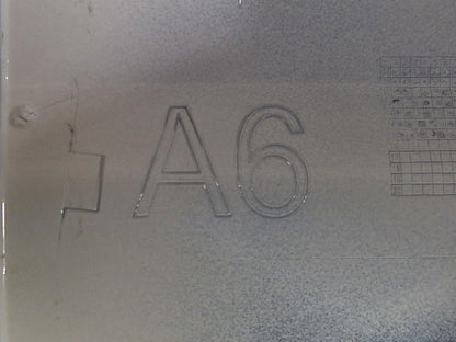 12-18 AUDI A6 C7 FUEL FILLER FLAP COVER LID IN WHITE LY9C 4G0809907