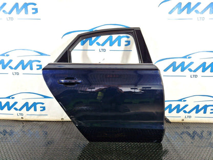 10-17 AUDI A8 4H GENUINE REAR RIGHT O/S/R COMPLETE DOOR (DAMAGED)