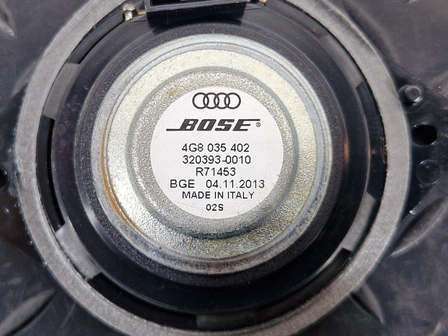 10-18 AUDI A7 4G S-LINE DOOR SOUND SPEAKER PILLAR REAR LEFT RIGHT 4G8035402