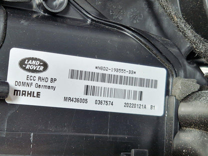 19-ON RANGE ROVER EVOQUE L551 GENUINE HYBRID HEATER BLOWER ASSEMBLY N8D219B555BB
