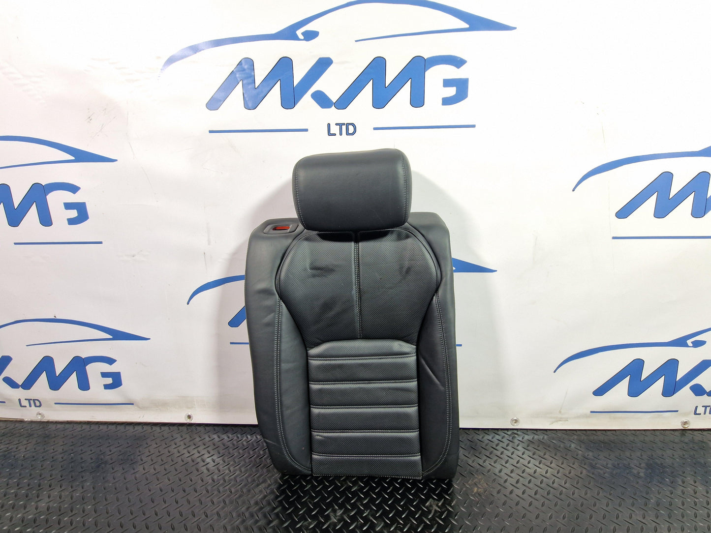 Rover Evoque L538 Genuine rear right o/s black leather backrest seat