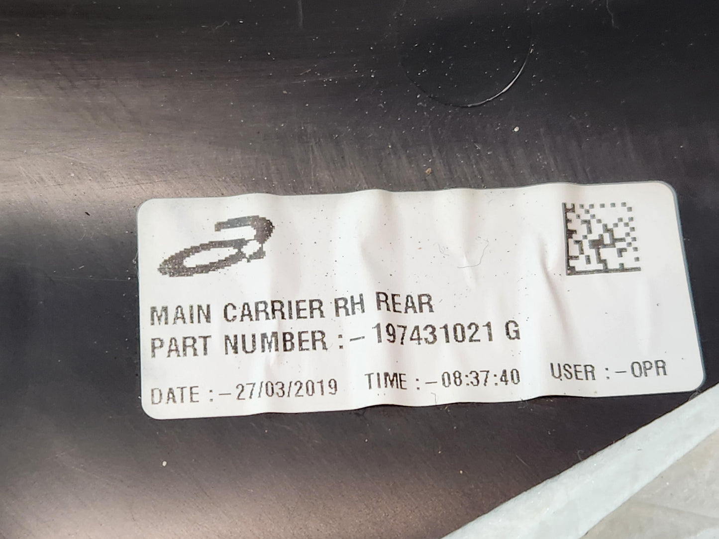 Land Rover Range Rover Evoque SUV Rear Left Side Door Card Panel K8D2-266B52-A