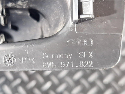 16-19 AUDI A4 B9 SALOON GENUINE BOOT LID RIGHT SIDE HINGE TRIM COVER 8W5971822
