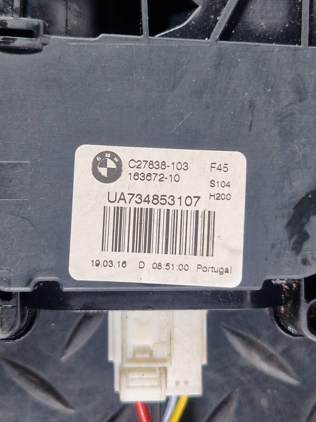 14-21 BMW 2 SERIES GRAN TOURER F45 F46 BOOTLID TAIL GATE LOCK ACTUATOR 7348531