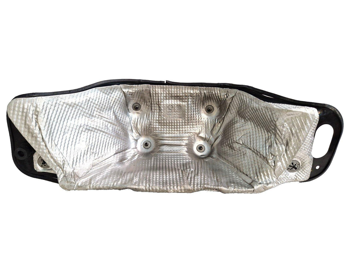 16-20 AUDI Q7 4M UNDER BONNET ENGINE HEAT SHIELD COVER 4M0819523A 4M0825621E
