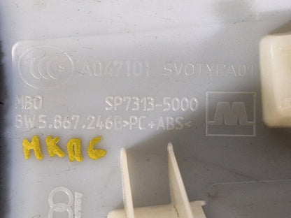 16-19 AUDI A4 B9 S-LINE OEM REAR RIGHT SIDE C-PILLAR TRIM 8W5867246B