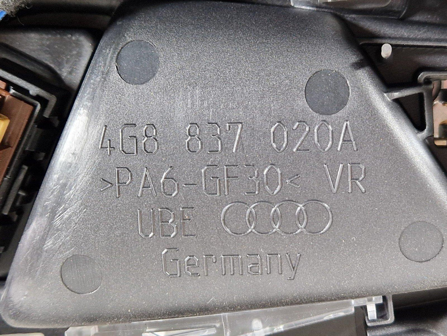 15-18 AUDI A7 4G OEM DRIVER RIGHT SIDE FRONT DOOR CARD 4G8867106A 4H0959831B
