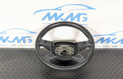 10-17 AUDI A8 4H GENUINE STEERING WHEEL 4H0419091AB
