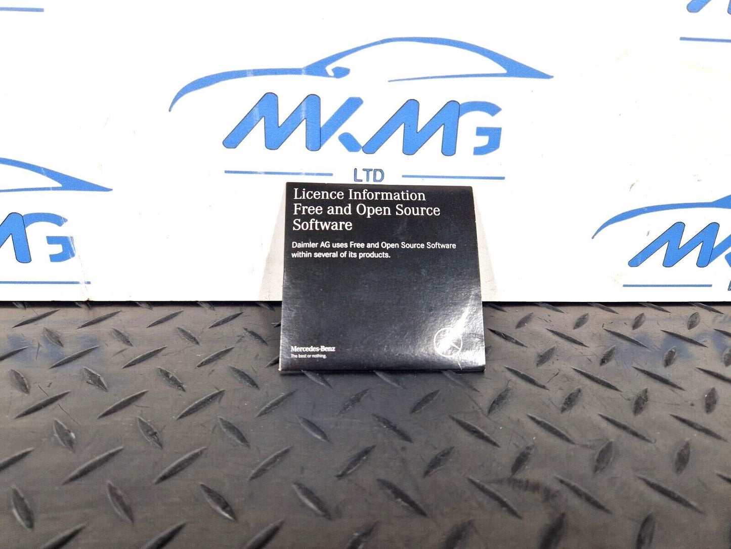 14-21 MERCEDES BENZ C220d W205 LICENSE INFORMATION SOFTWARE DISC A2058270701