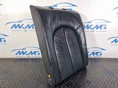 12-18 AUDI A6 C7 SALOON REAR LEFT N/S/R BLACK LEATHER BACKREST SEAT