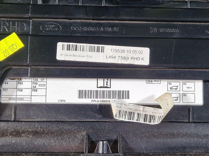 13-23 RANGE ROVER SPORT L494 OEM LOWER GLOVE BOX COMPARTMENT LK52-060K63-A