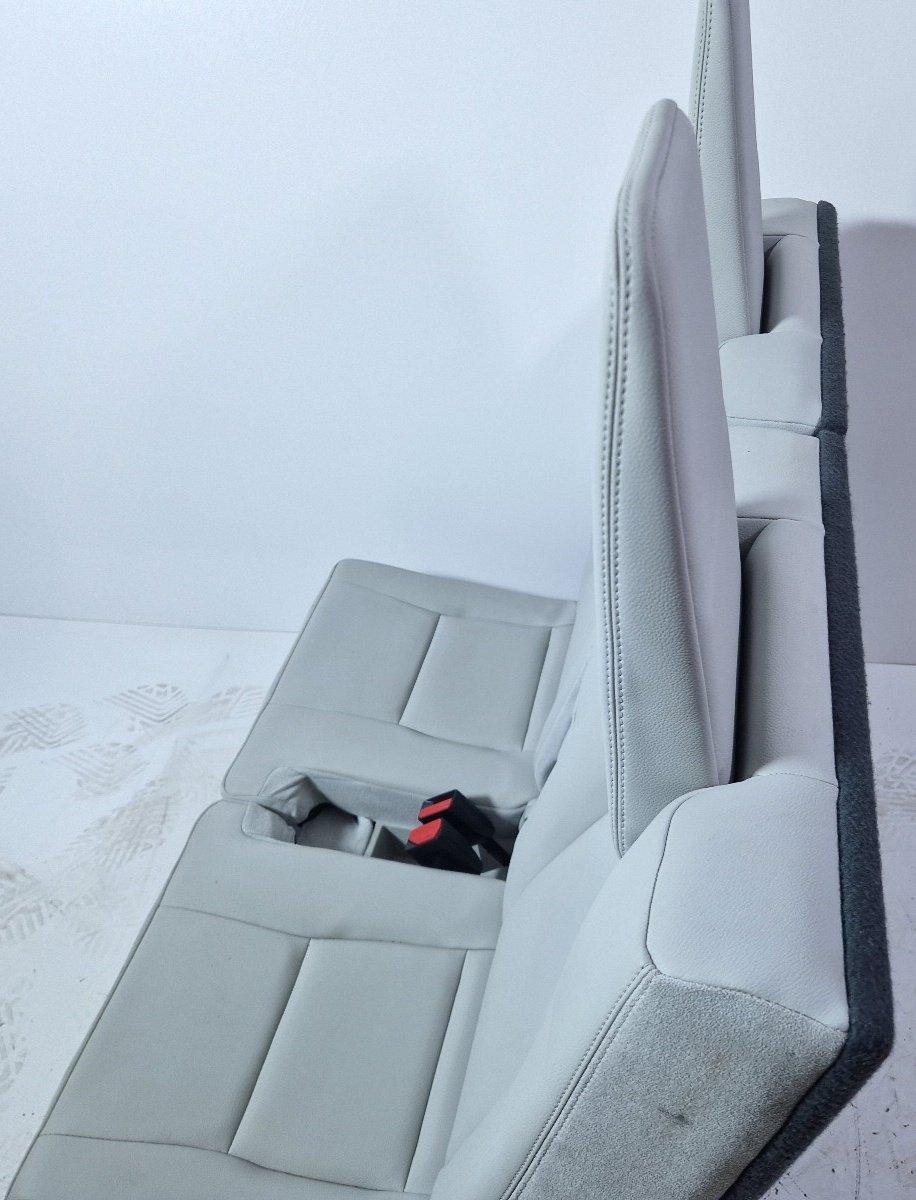 14-19 LAND ROVER L550 DISCOVERY SPORT 3RD ROW REAR SEAT SET IN GREY LEATHER