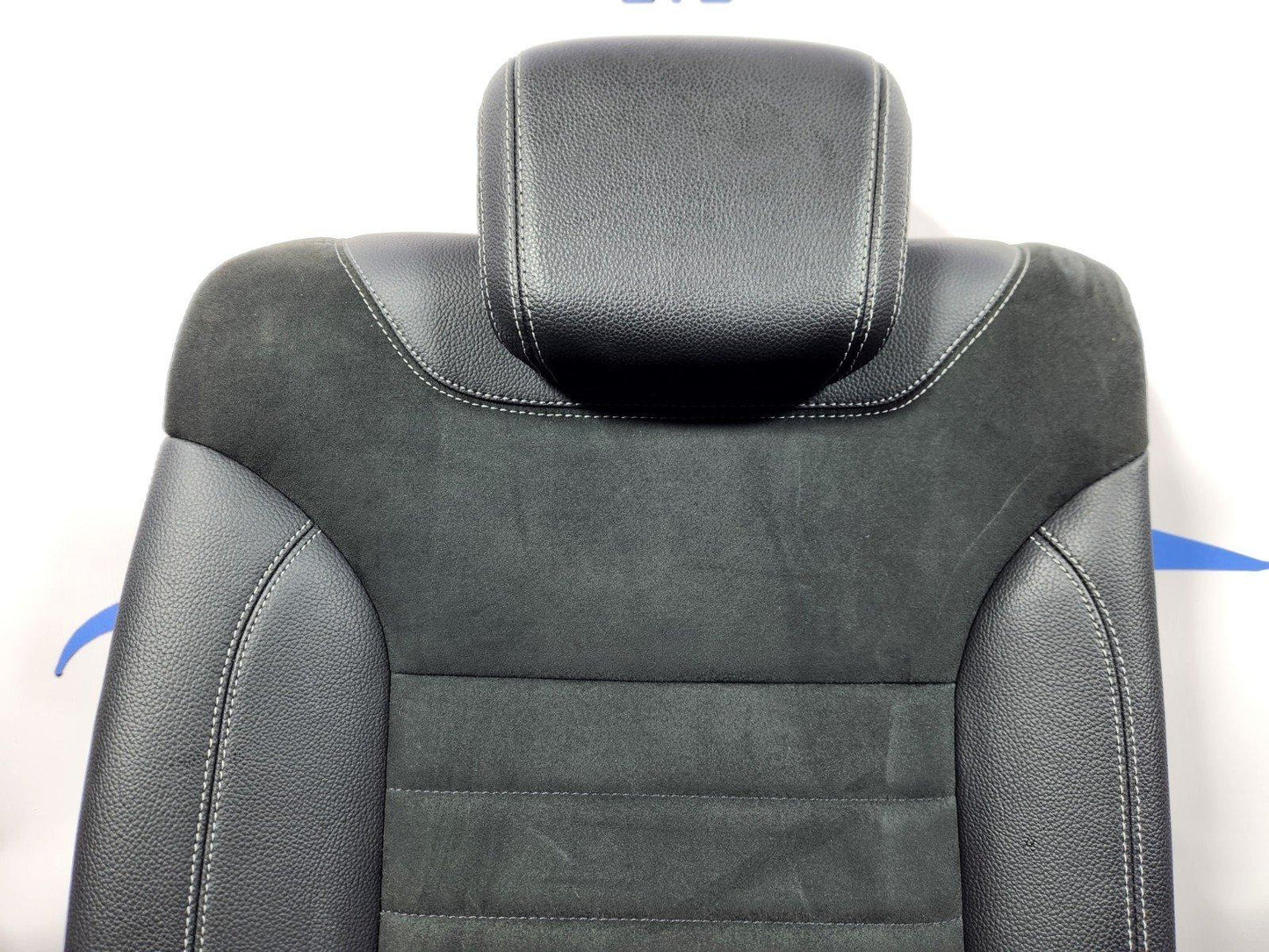 11-19 MERCEDES BENZ ML W166 REAR RIGHT DRIVER SIDE SEAT BACKREST HALF LEATHER