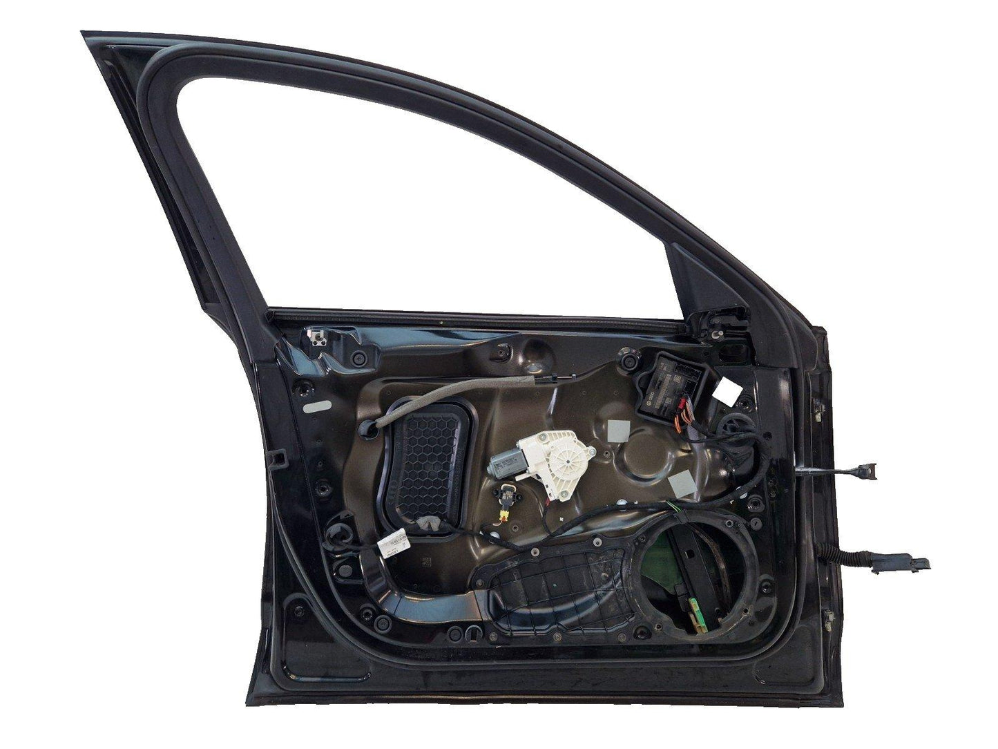 12-18 AUDI A6 C7 GENUINE FRONT LEFT N/S COMPLETE DOOR BLACK (NEEDS REPAINTING)