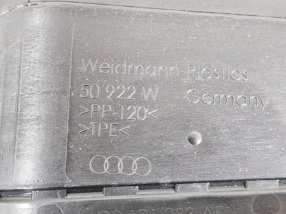 10-18 AUDI A7 4G S-LINE GENUINE FRONT RIGHT RADIATOR AIR DUCT GUIDE 4G8121283AE