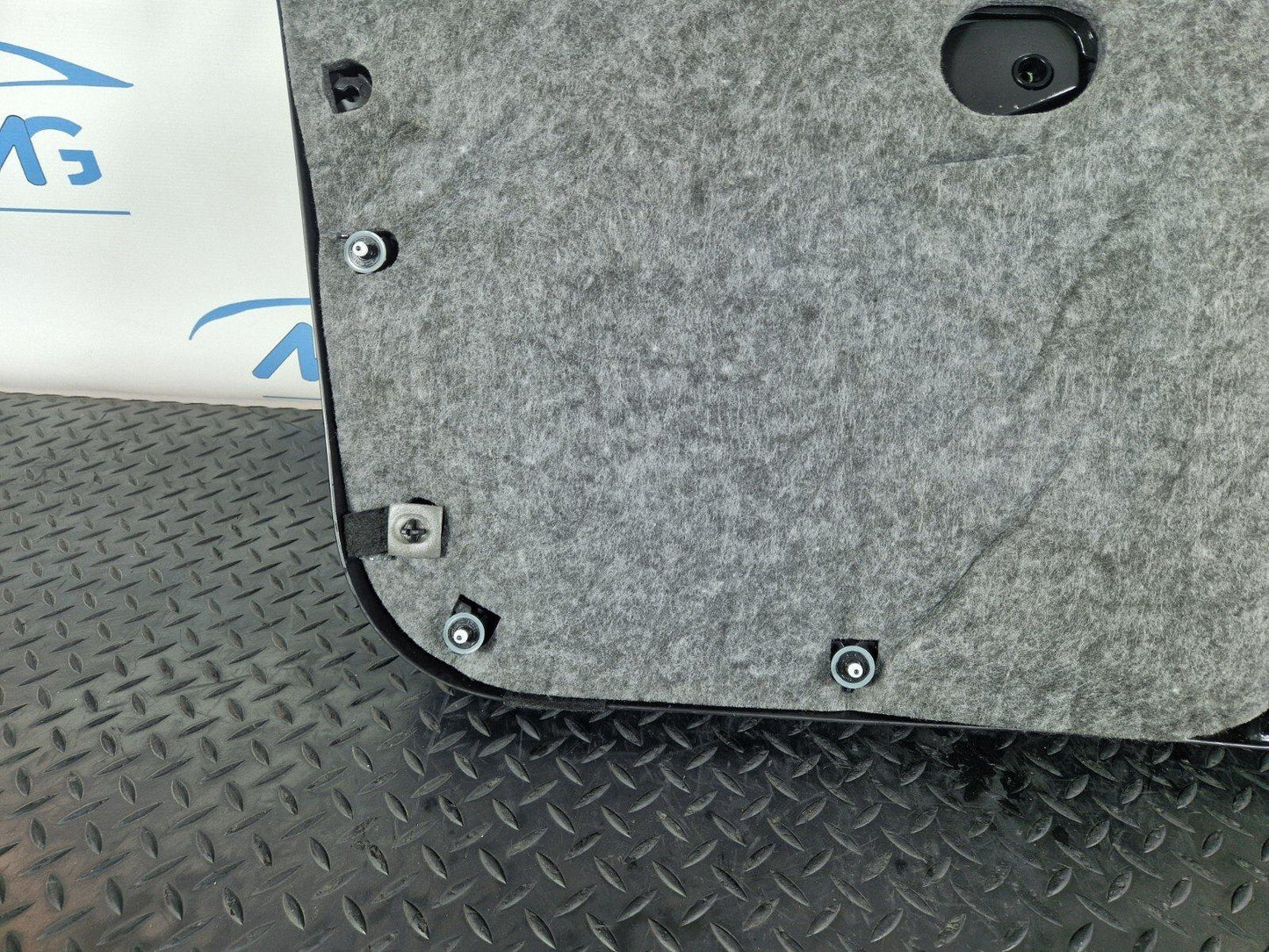 12-17 AUDI Q5 8R OEM FRONT RIGHT O/S DOOR CARD PANEL ALCANTARA TRIM 4G2867104B