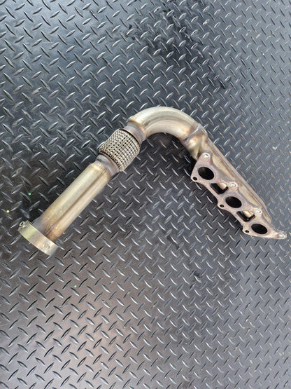 16-20 AUDI Q7 4M 3.0 DIESEL CRTC RIGHT EXHAUST MANIFOLD CYLINDER 1-3 059253034CC