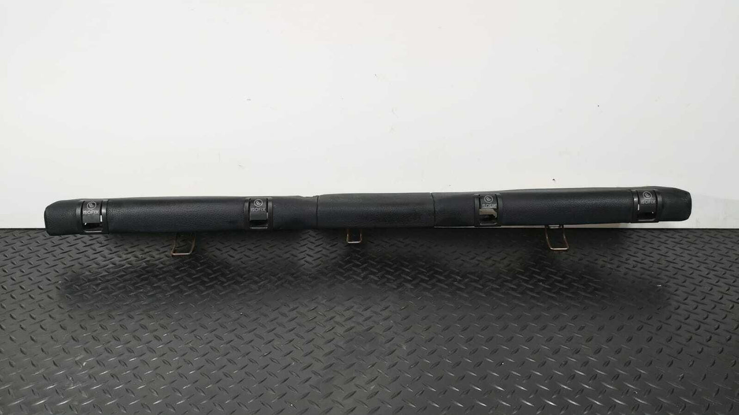 MERCEDES BENZ E-CLASS W212 REAR SEAT PADS ISOFIX BLACK LEATHER A2129200908