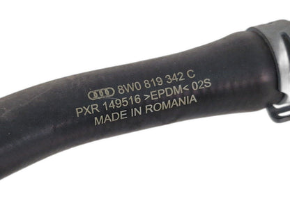 16-19 AUDI A4 B9 AVANT GENUINE 1.4 TFSI WATER COOLANT PIPE HOSE 8W0819342C