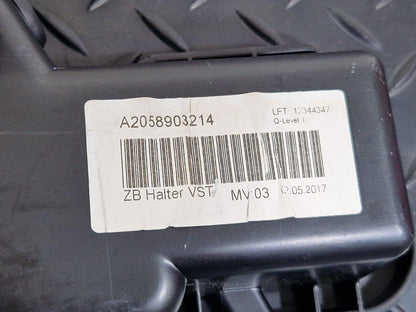14-21 MERCEDES BENZ C300h W205 OEM CAR TOOL BOX COVER TRIM A2058903214