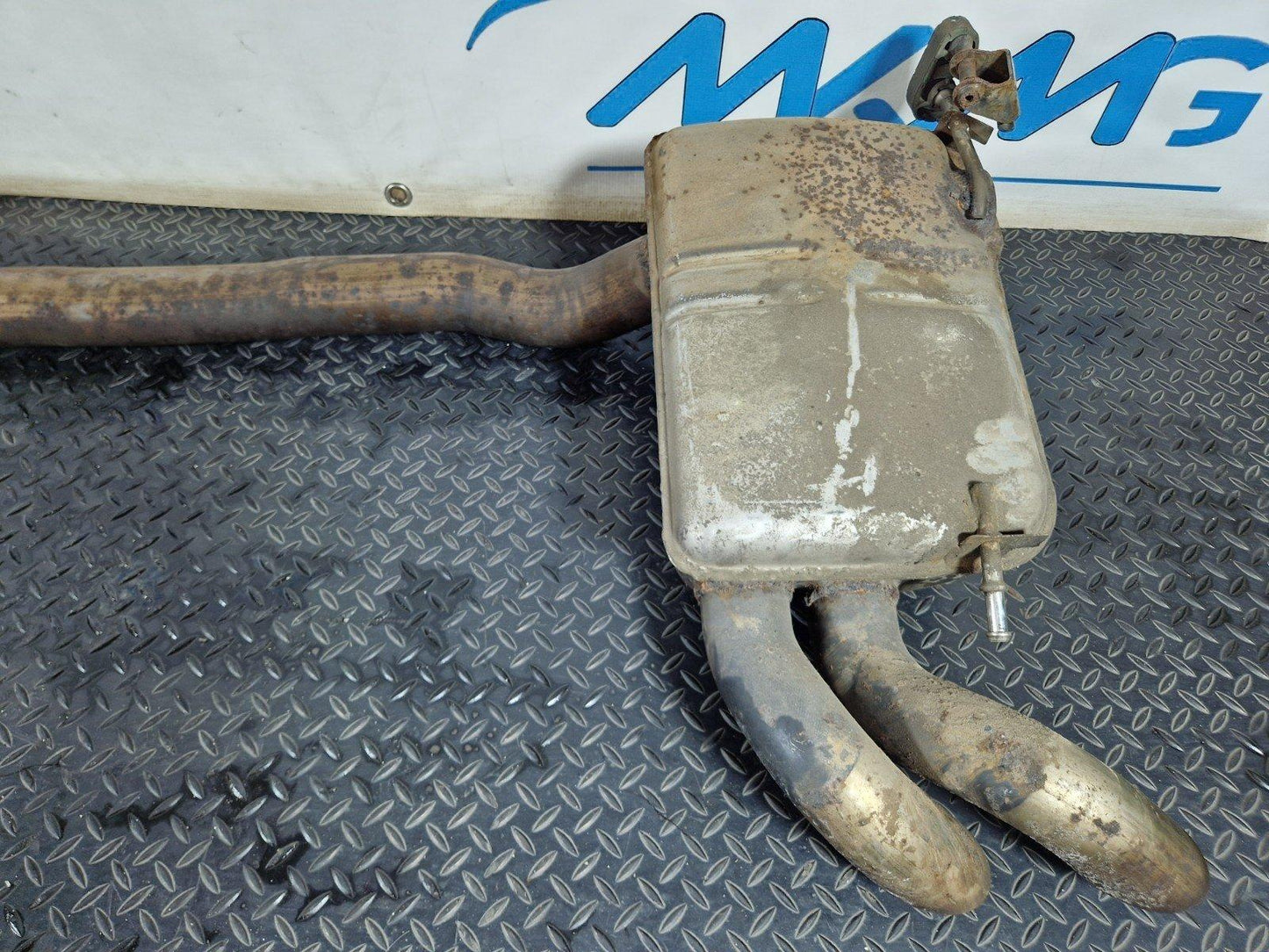 11-19 MERCEDES AMG ML GLE 350CDI COMPLETE EXHAUST SYSTEM A1664901015 A1664901036