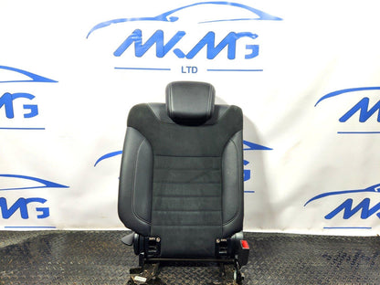 11-19 MERCEDES BENZ ML W166 REAR RIGHT DRIVER SIDE SEAT BACKREST HALF LEATHER