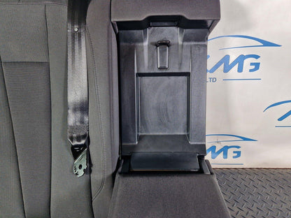 16-19 AUDI A4 B9 REAR RIGHT O/S DRIVER SIDE CLOTH SEAT BACKREST & ARMEST