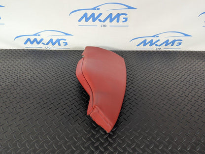 14-16 BMW 2 SERIES F22 REAR RIGHT O/S SEAT BOLSTER PANEL RED LEATHER 7320252