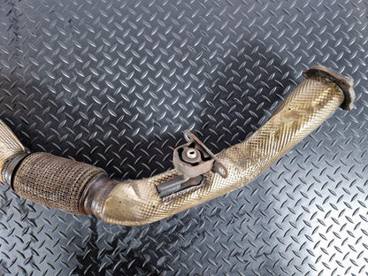 12-18 AUDI A6 C7 EXHAUST DOWN FLEXI PIPE 4G0253350G