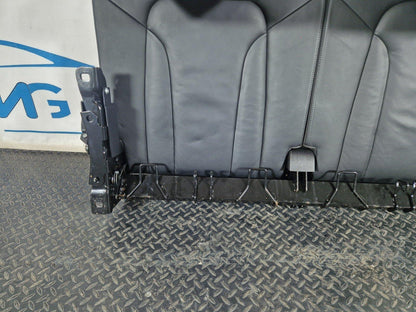 10-15 AUDI Q7 4L GENUINE REAR SEATS 3RD ROW LEATHER
