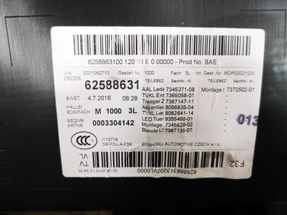 14-20 BMW 4-SERIES M-SPORT F32 GENUINE FRONT LEFT N/S DOOR CARD PANEL 62588631